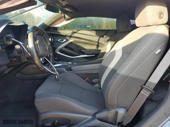 2022 Chevrolet Camaro 1LT with VIN 1G1FB1RX8N0105220, listed as a Copart auction lot 43943365 with 57,705 mi miles and Salvage Title. Bid and sale history available at carsss.com. Image 7.
