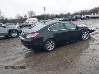 2012 Acura TL Auto z VIN 19UUA8F24CA004932, wystawiony jako IAAI lot #41078533 z przebiegiem 148 484 mil mil oraz . Historia ofert i sprzedaży dostępna na DreamBid. Obrazek 4.