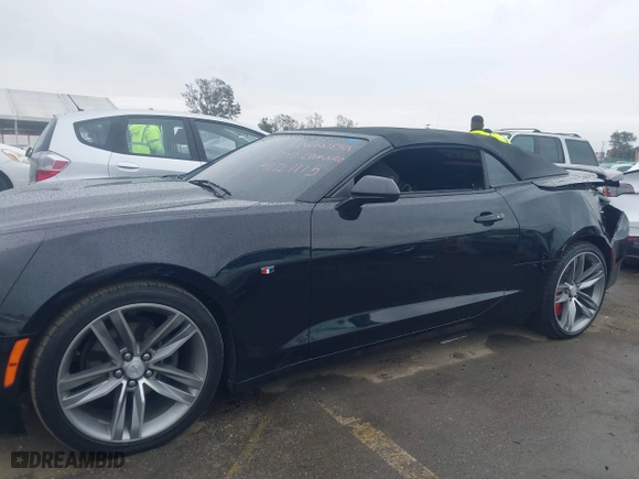 2017 Chevrolet Camaro 1LT with VIN 1G1FB3DX4H0120742, listed as a IAAI auction lot 41721115 with 111,578 mi miles. Bid and sale history available at carsss.com. Image 14.