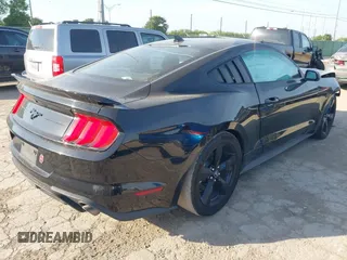 2022 Ford Mustang EcoBoost with VIN 1FA6P8TH3N5122423, listed as a IAAI auction lot 42237547 with 35,216 mi miles and . Bid and sale history available at DreamBid. Image 4.