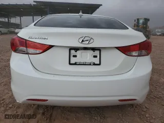 2013 Hyundai Elantra Limited PZEV with VIN 5NPDH4AE4DH454921, listed as a Copart auction lot 49145025 with 81,874 mi miles and Salvage Title. Bid and sale history available at carsss.com. Image 6.