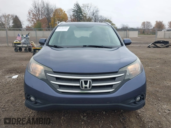 2012 Honda CR-V EX-L with VIN JHLRM4H74CC029446, listed as a IAAI auction lot 40746965 with 269,993 mi miles. Bid and sale history available at carsss.com. Image 12.