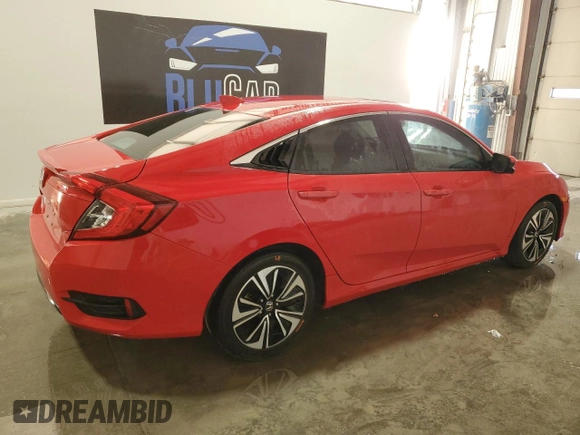 2017 Honda Civic EX-T with VIN 2HGFC1E34HH651070, listed as a Copart auction lot 81829134 with 44,690 mi miles and Clean Title. Bid and sale history available at DreamBid. Image 3.