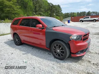 2017 Dodge Durango R/T with VIN 1C4SDHCT8HC686672, listed as a Copart auction lot 52671555 with 130,292 mi miles and Clean Title. Bid and sale history available at carsss.com. Image 4.