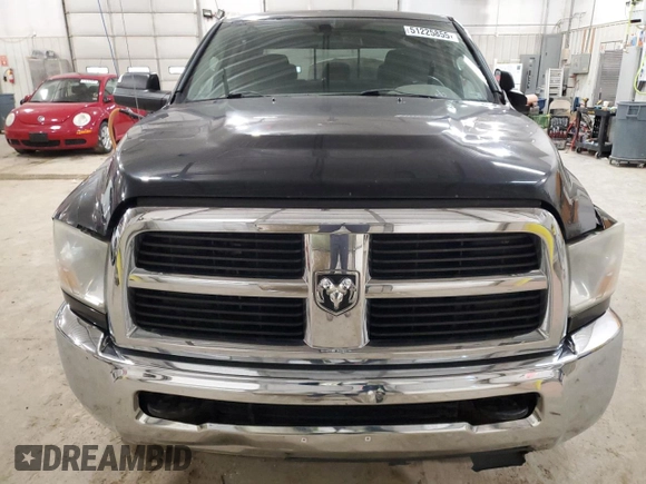 2010 Dodge Ram 2500 ST with VIN 3D7TT2CT6AG175393, listed as a Copart auction lot 51225855 with 160,983 mi miles and Salvage Title. Bid and sale history available at carsss.com. Image 5.