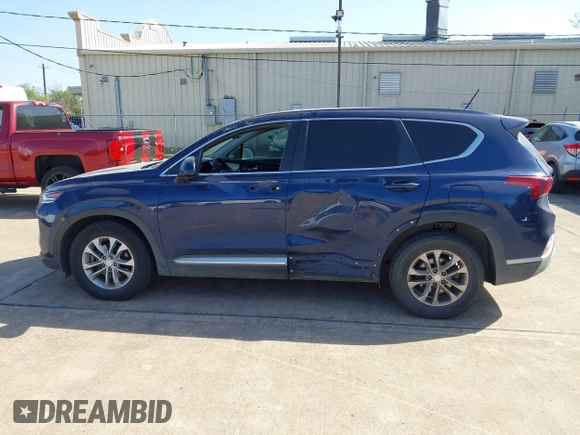 2020 Hyundai Santa Fe SE with VIN 5NMS23AD0LH141404, listed as a IAAI auction lot 41870350 with 144,109 mi miles. Bid and sale history available at carsss.com. Image 15.