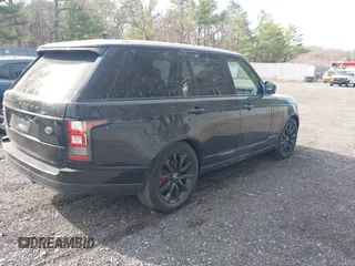 2017 Land Rover Range Rover HSE z VIN SALGS2FVXHA343999, wystawiony jako IAAI lot #41921246 z przebiegiem 125 128 mil mil oraz . Historia ofert i sprzedaży dostępna na DreamBid. Obrazek 4.