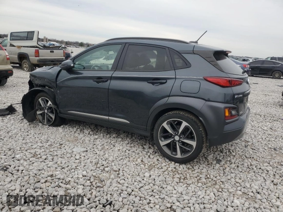 2018 Hyundai Kona Limited with VIN KM8K33A54JU088391, listed as a Copart auction lot 80544904 with 0 mi miles and Clean Title. Bid and sale history available at carsss.com. Image 2.