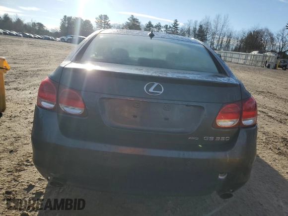 2011 Lexus GS 350 with VIN JTHCE1KS2B0028998, listed as a Copart auction lot 86161854 with 186,690 mi miles and Clean Title. Bid and sale history available at carsss.com. Image 6.