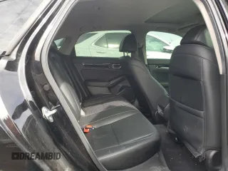 2024 Honda Civic Sedan Touring with VIN 2HGFE1F96RH325737, listed as a Copart auction lot 46089845 with 24,722 mi miles and Salvage Title. Bid and sale history available at carsss.com. Image 10.
