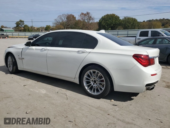 2015 BMW 7 Series 740Li with VIN WBAYE4C50FD138994, listed as a Copart auction lot 73342663 with 102,711 mi miles and . Bid and sale history available at DreamBid. Image 2.