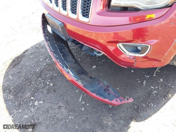 2014 Jeep Grand Cherokee Overland with VIN 1C4RJFCG2EC216406, listed as a IAAI auction lot 41944794 with 124,007 mi miles. Bid and sale history available at carsss.com. Image 6.