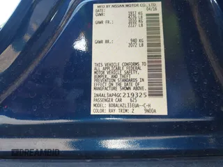 2016 Nissan Altima SR with VIN 1N4AL3AP4GC219325, listed as a IAAI auction lot 41765674 with 88,729 mi miles and . Bid and sale history available at DreamBid. Image 9.