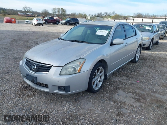2007 Nissan Maxima 3.5 SE with VIN 1N4BA41E77C825488, listed as a IAAI auction lot 41850268 with 194,150 mi miles. Bid and sale history available at carsss.com. Image 2.