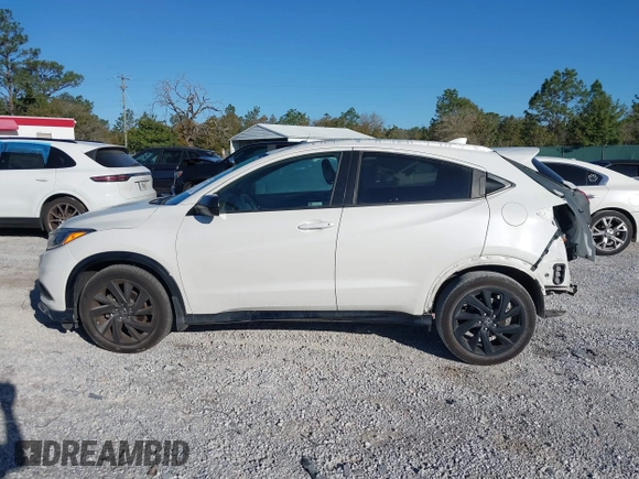 2022 Honda HR-V Sport with VIN 3CZRU6H13NM753175, listed as a IAAI auction lot 41835302 with 32,748 mi miles. Bid and sale history available at carsss.com. Image 15.
