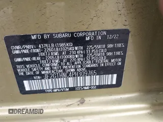 2023 Subaru Crosstrek Limited с VIN JF2GTHNC4PH309765, выставлен на аукционе IAAI как лот 42447407 с пробегом 45 071 миль миль и . История ставок и продаж доступна на DreamBid. Изображение 9.