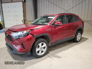 2021 Toyota RAV4 Hybrid XLE with VIN 4T3RWRFV4MU032786, listed as a Copart auction lot 59224975 with 30,603 mi miles and Salvage title. Bid and sale history available at DreamBid. Image 1.