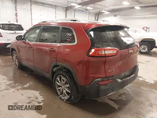 2017 Jeep Cherokee Limited z VIN 1C4PJMDB3HD216220, wystawiony jako IAAI lot #41576386 z przebiegiem 128 471 mil mil oraz . Historia ofert i sprzedaży dostępna na DreamBid. Obrazek 3.