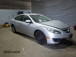 2012 Mazda 6 i Sport with VIN 1YVHZ8BH3C5M33257, listed as a Copart auction lot 56975445 with Not provided miles and Salvage title. Bid and sale history available at DreamBid. Image 4.