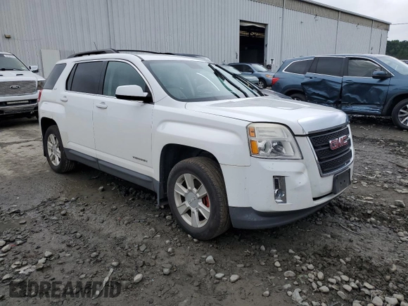 2012 GMC Terrain SLT-1 with VIN 2GKALUEK8C6347007, listed as a Copart auction lot 61347235 with 138,611 mi miles and Salvage title. Bid and sale history available at DreamBid. Image 4.