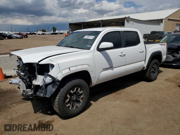 2022 Toyota Tacoma SR с VIN 3TMCZ5AN7NM454051, выставлен на аукционе Copart как лот 59896115 с пробегом 70 202 миль миль и Списание • Salvage title. История ставок и продаж доступна на DreamBid. Изображение 1.