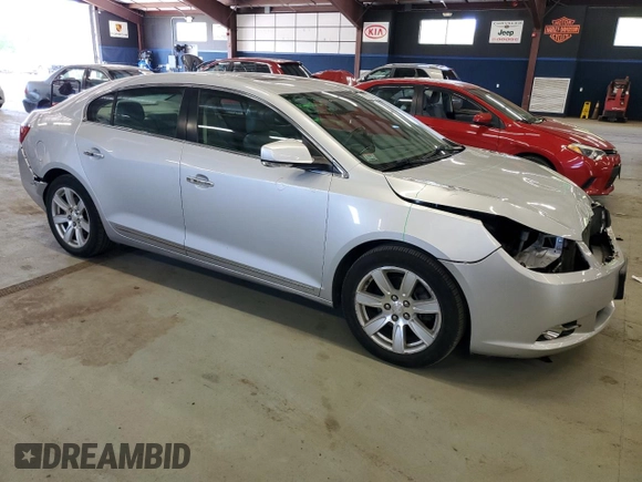 2010 Buick LaCrosse CXL with VIN 1G4GD5EG2AF146352, listed as a Copart auction lot 56228555 with 162,170 mi miles and Salvage title. Bid and sale history available at DreamBid. Image 4.