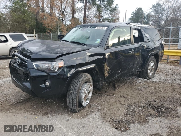 2023 Toyota 4Runner SR5 с VIN JTEMU5JRXP6121119, выставлен на аукционе Copart как лот 42687825 с пробегом 37 656 миль миль и Списание • Salvage title. История ставок и продаж доступна на DreamBid. Изображение 1.