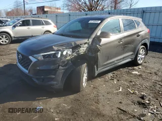 2020 Hyundai Tucson SE z VIN KM8J2CA41LU146384, wystawiony jako Copart lot #52160955 z przebiegiem 94 335 mil mil oraz Szkoda całkowita • Salvage title. Historia ofert i sprzedaży dostępna na DreamBid. Obrazek 1.