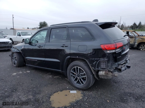 2019 Jeep Grand Cherokee Trailhawk with VIN 1C4RJFLG5KC639833, listed as a Copart auction lot 85595524 with 111,603 mi miles and Salvage Title. Bid and sale history available at carsss.com. Image 2.