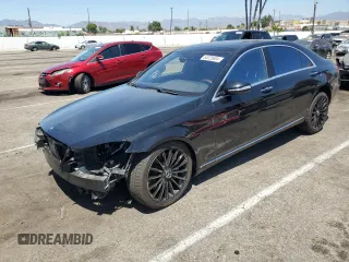 2017 Mercedes-Benz S 550 with VIN WDDUG8CB2HA308176, listed as a Copart auction lot 65225694 with Not Provided miles and Salvage Title. Bid and sale history available at carsss.com. Image 1.