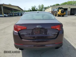 2013 Kia Optima EX with VIN 5XXGN4A78DG149943, listed as a Copart auction lot 57970255 with 149,806 mi miles and Clean title. Bid and sale history available at DreamBid. Image 6.