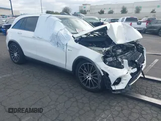 2017 Mercedes-Benz GLC with VIN WDC0G6EB1HV007623, listed as a IAAI auction lot 41476672 with 30,435 mi miles. Bid and sale history available at carsss.com. Image 1.