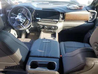 2024 Chevrolet Silverado 3500HD High Country with VIN 2GC4YVEYXR1165898, listed as a Copart auction lot 80017064 with 7,234 mi miles and Salvage Title. Bid and sale history available at carsss.com. Image 8.