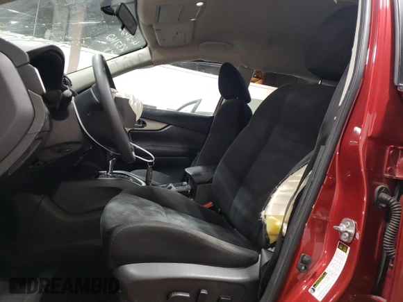 2015 Nissan Rogue SV with VIN KNMAT2MV5FP502659, listed as a Copart auction lot 54347035 with 65,828 mi miles and Salvage Title. Bid and sale history available at carsss.com. Image 7.