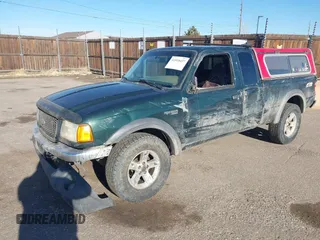 2002 Ford Ranger XL Fleet with VIN 1FTZR45EX2PA41562, listed as a IAAI auction lot 41518437 with 302,842 mi miles. Bid and sale history available at carsss.com. Image 2.