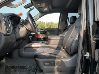 2021 Chevrolet Silverado 1500 RST with VIN 3GCUYEEDXMG453708, listed as a Copart auction lot 70710004 with Not Provided miles and Salvage Title. Bid and sale history available at carsss.com. Image 7.