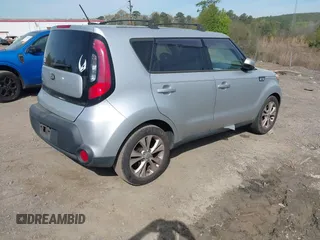 2015 Kia Soul + with VIN KNDJP3A59F7786408, listed as a IAAI auction lot 41891156 with 181,716 mi miles. Bid and sale history available at carsss.com. Image 4.
