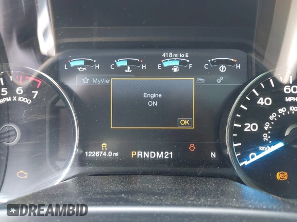 2016 Ford F-150 XLT with VIN 1FTEW1EG4GKD18198, listed as a IAAI auction lot 42436247 with 122,674 mi miles and . Bid and sale history available at DreamBid. Image 7.