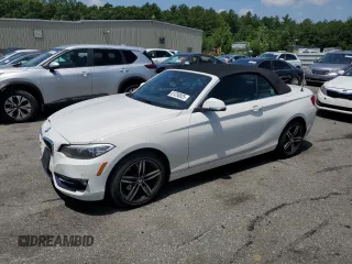 2017 BMW 2 Series z VIN WBA2M9C34HV985714, wystawiony jako Copart lot #61230025 z przebiegiem 39 651 mil mil oraz Szkoda całkowita • Salvage title. Historia ofert i sprzedaży dostępna na DreamBid. Obrazek 1.