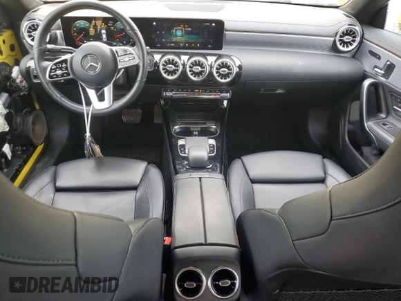 2020 Mercedes-Benz CLA 250 with VIN WDD5J4HB4LN078729, listed as a Copart auction lot 59929165 with 55,785 mi miles and Salvage title. Bid and sale history available at DreamBid. Image 8.
