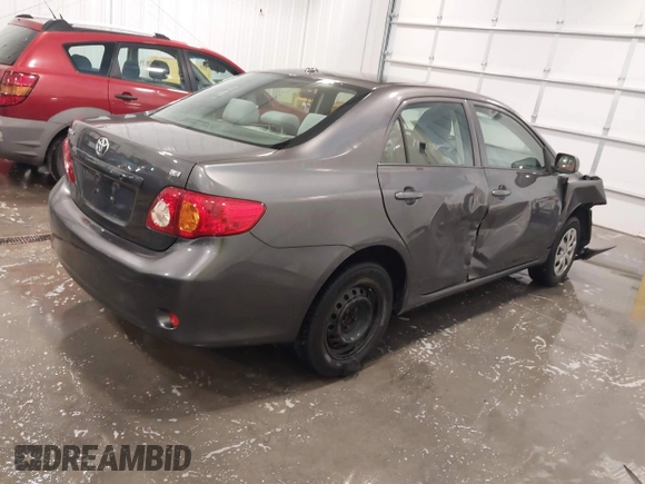 2009 Toyota Corolla with VIN JTDBL40E39J047131, listed as a IAAI auction lot 41669601 with 93,041 mi miles. Bid and sale history available at carsss.com. Image 4.