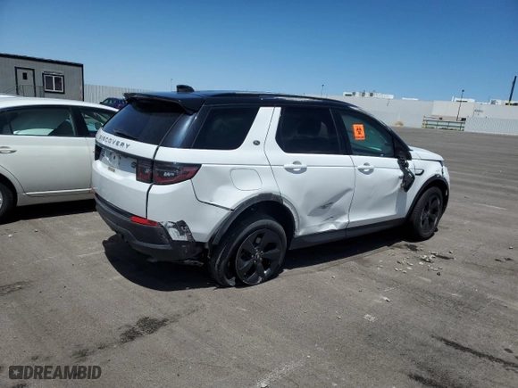 2020 Land Rover Discovery Sport S with VIN SALCJ2FX7LH837708, listed as a Copart auction lot 57229844 with 37,158 mi miles and Salvage Title. Bid and sale history available at carsss.com. Image 3.