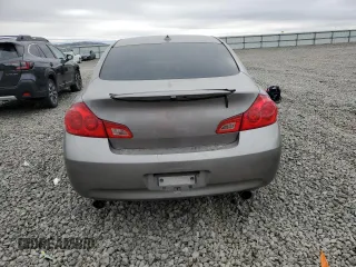 2007 Infiniti G35 Sedan G35x with VIN JNKBV61F37M810207, listed as a Copart auction lot 47634545 with 238,387 mi miles and Salvage Title. Bid and sale history available at carsss.com. Image 6.