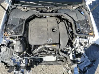 2021 Mercedes-Benz C 300 with VIN W1KWF8DBXMR643580, listed as a Copart auction lot 44043075 with 26,458 mi miles and Salvage Title. Bid and sale history available at carsss.com. Image 11.