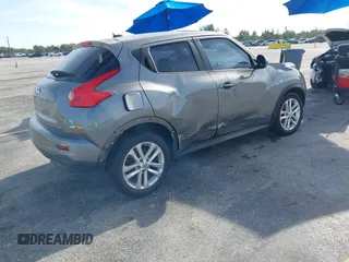 2013 Nissan Juke SV with VIN JN8AF5MR9DT200912, listed as a IAAI auction lot 42806516 with 157,099 mi miles and . Bid and sale history available at DreamBid. Image 4.