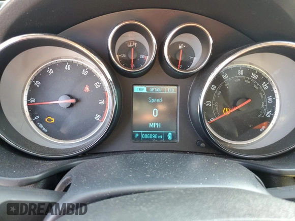 2013 Buick Regal Turbo Premium 1 with VIN 2G4GS5EV6D9249176, listed as a Copart auction lot 46816605 with 86,898 mi miles and Clean Title. Bid and sale history available at DreamBid. Image 9.