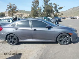 2019 Honda Civic Sedan Sport with VIN 2HGFC2F8XKH557203, listed as a IAAI auction lot 41846429 with 105,598 mi miles. Bid and sale history available at carsss.com. Image 13.