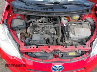 2013 Toyota Prius One with VIN JTDKDTB37D1549555, listed as a IAAI auction lot 42112384 with 238,754 mi miles and . Bid and sale history available at DreamBid. Image 10.
