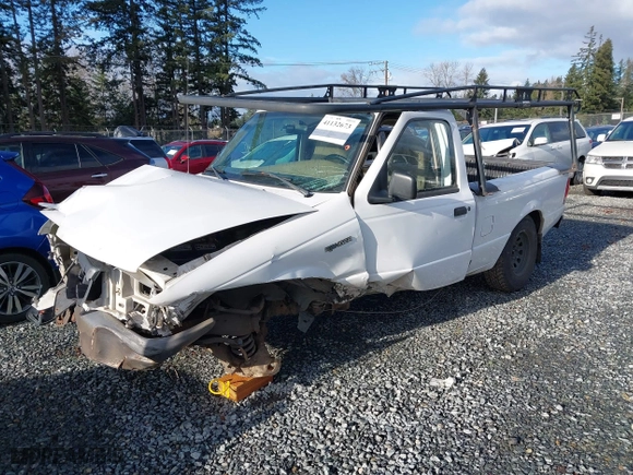 2000 Ford Ranger XL with VIN 1FTYR10C0YTB40536, listed as a IAAI auction lot 41132673 with 254,905 mi miles. Bid and sale history available at carsss.com. Image 16.