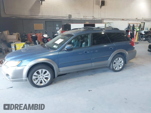 2009 Subaru Outback XT Ltd with VIN 4S4BP63C894313229, listed as a IAAI auction lot 40650121 with 88,720 mi miles. Bid and sale history available at carsss.com. Image 2.